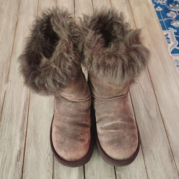 UGG Deena Boots in Chestnut Size 7 - Picture 6 of 13